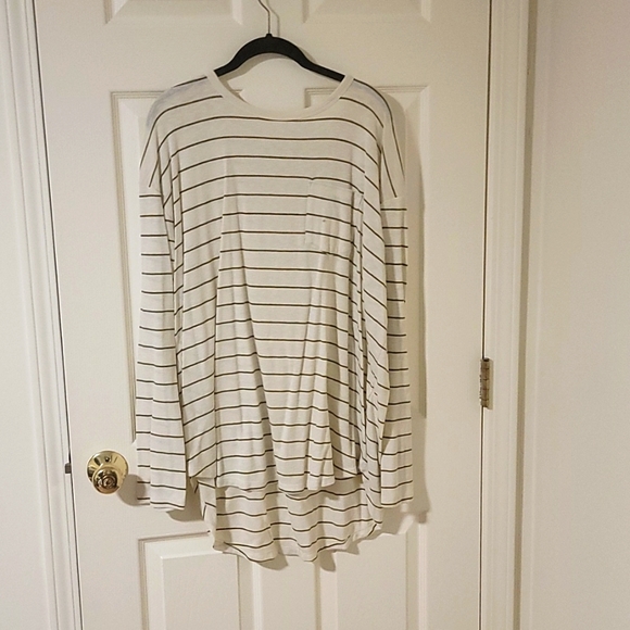 Ava & Viv long sleeve stripe shirt - Picture 1 of 1